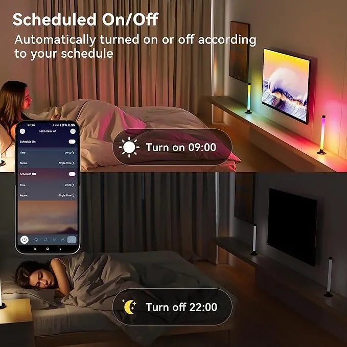 نوار نور هوشمند Ledagic RGB با همگام سازی موسیقی