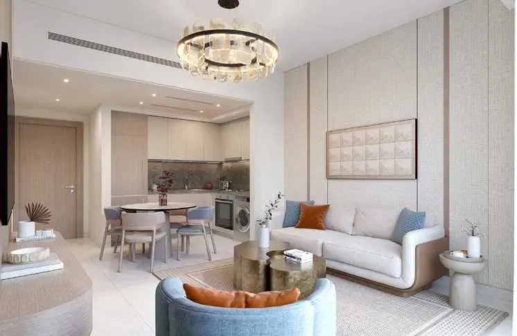 آپارتمان 1 خوابه ساحلی در دبی Jaddaf شرایط اقساطی