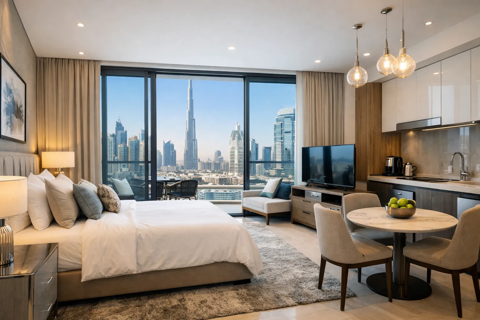 سوئیت در دبی با بهترین قیمت 