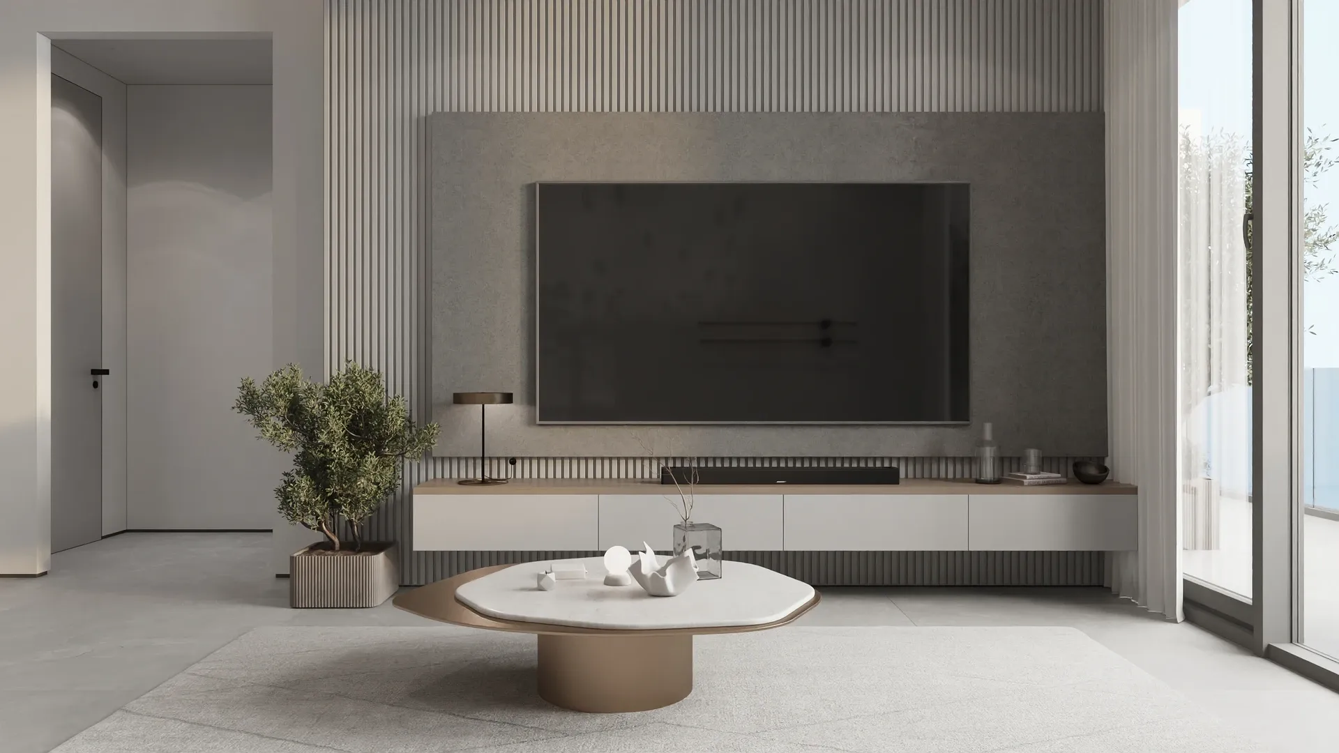 واحد ۱ خواب + Study در مجتمع سبز و آرام دبی