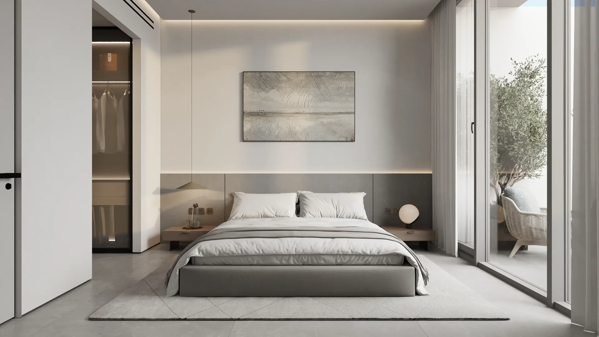 واحد ۱ خواب + Study در مجتمع سبز و آرام دبی