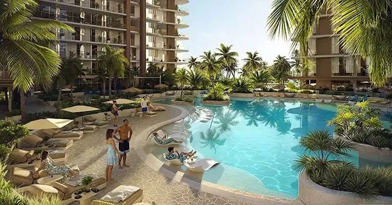 آپارتمان 1 خوابه ساحلی در دبی Jaddaf شرایط اقساطی