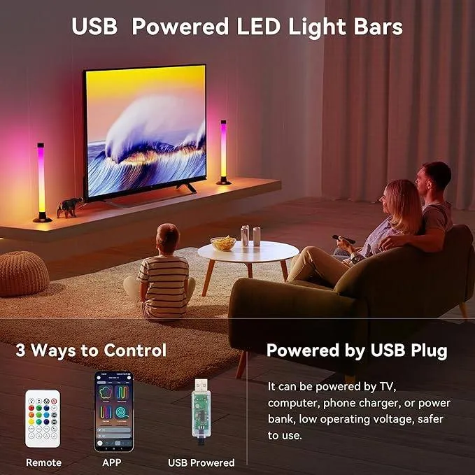 نوار نور هوشمند Ledagic RGB با همگام سازی موسیقی