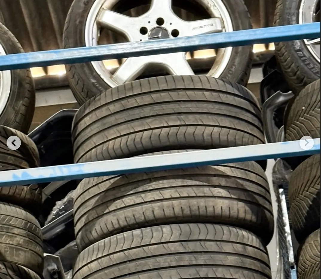 فروش انواع رینگ و لاستیک استوک مرسدس بنز