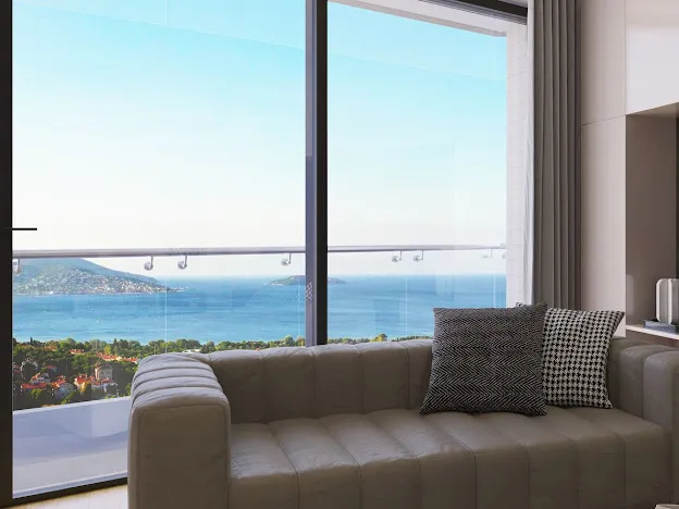 فروش واحدهای رو به دریا در استانبول آسیایی