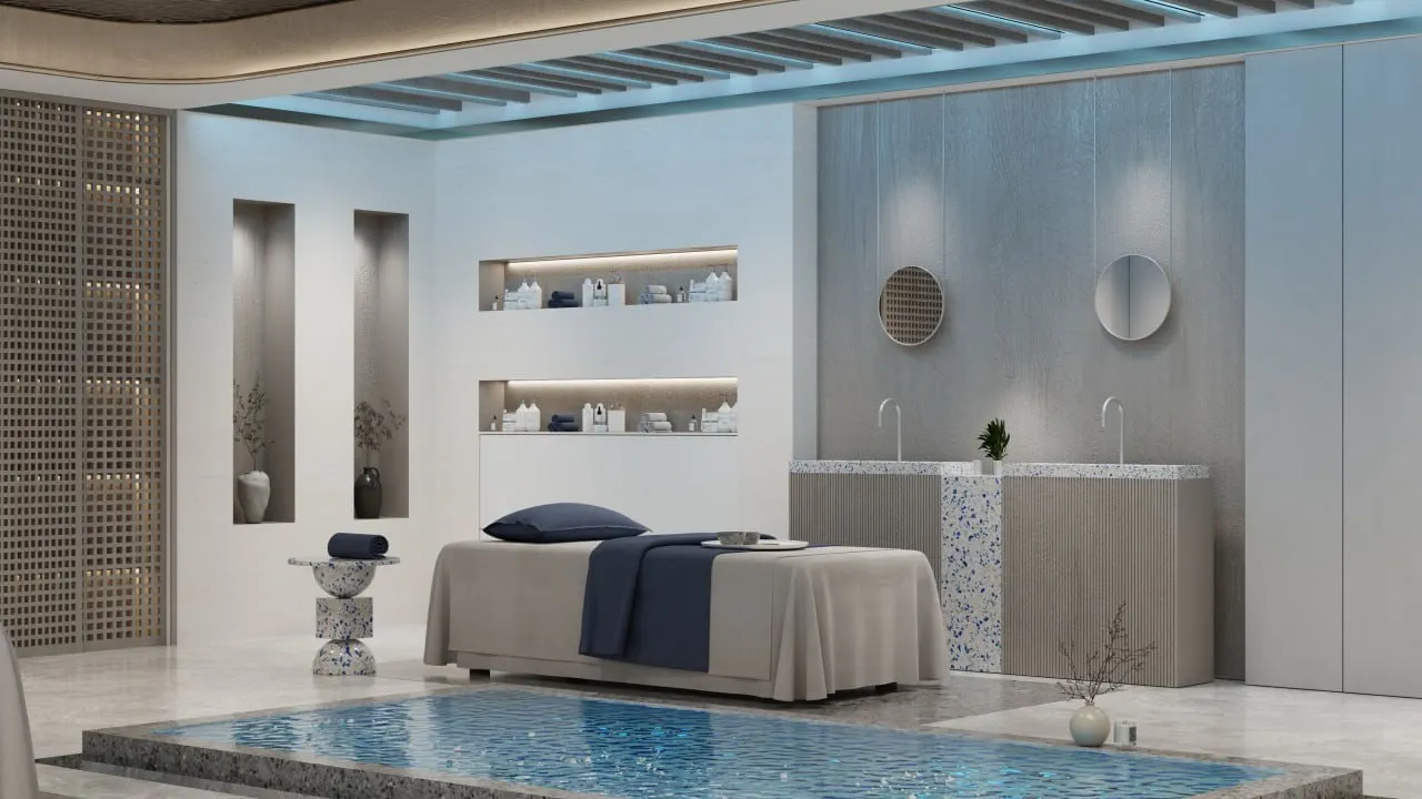 جایی برای زندگی متفاوت، با استخر خصوصی در واحد