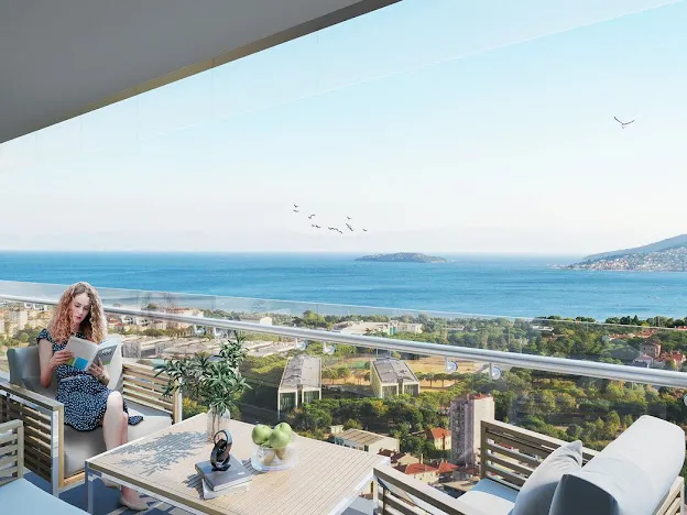 فروش واحدهای رو به دریا در استانبول آسیایی