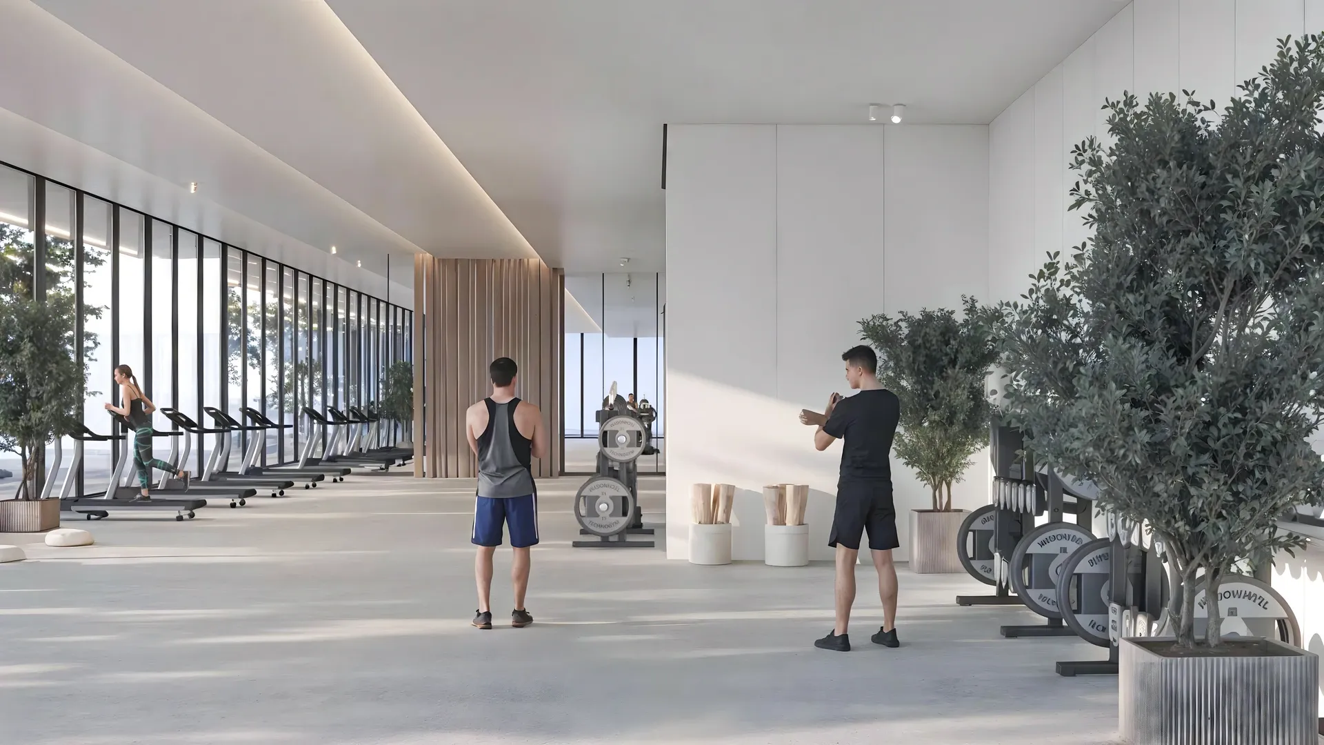 واحد ۱ خواب + Study در مجتمع سبز و آرام دبی