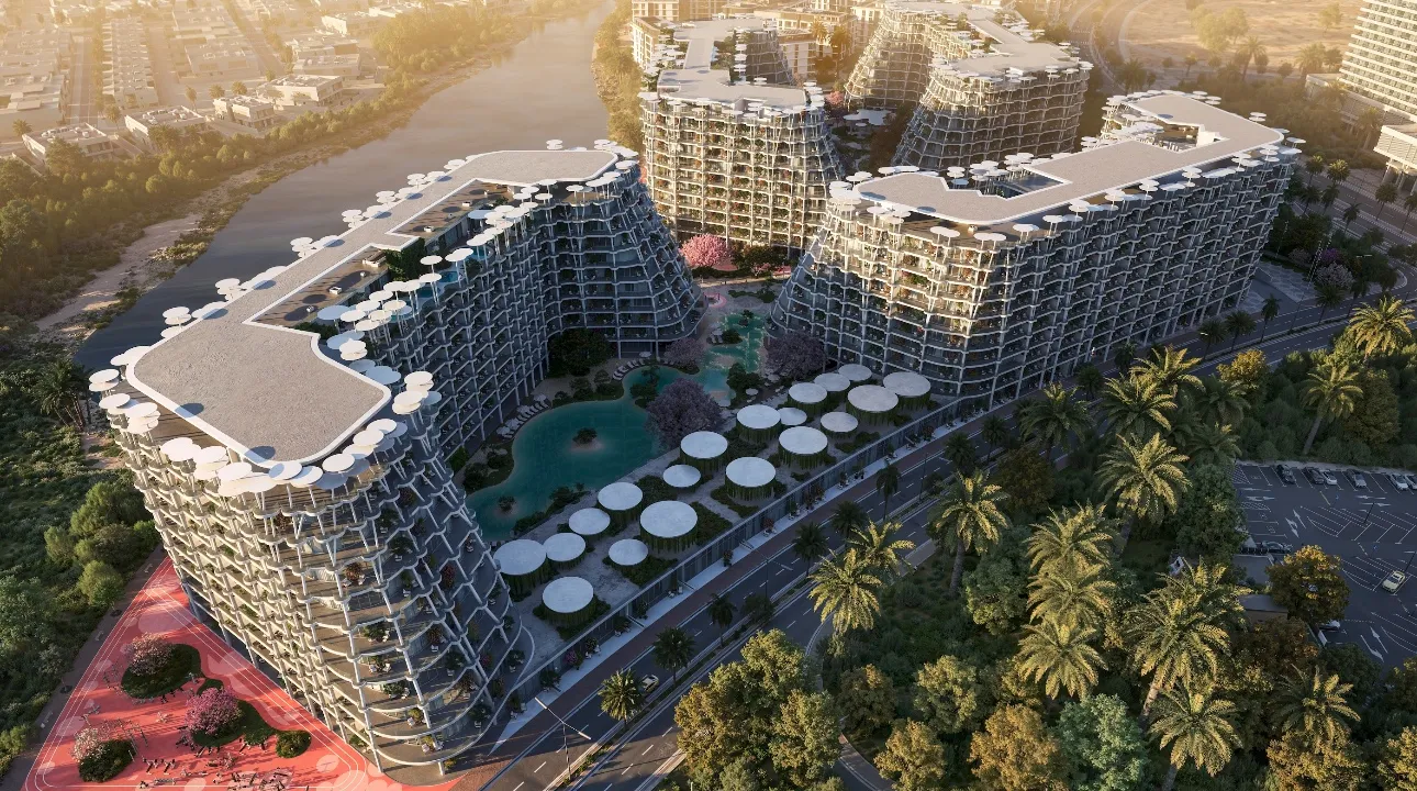 واحد ۱ خواب + Study در مجتمع سبز و آرام دبی