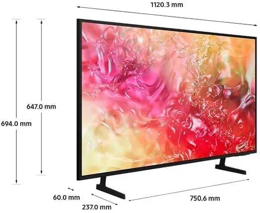 تلویزیون سامسونگ 50 اینچ Crystal UHD 4K